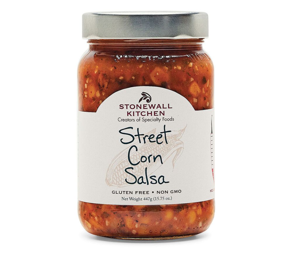 Street Corn Salsa von Stonewall Kitchen kaufen | Mexikanisch-inspirierte, würzige Salsa mit Mais und Chili | Ideal als Dip, für Tacos, Burritos