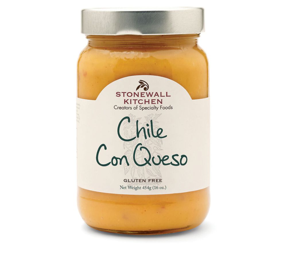 Chile con Queso von Stonewall Kitchen kaufen | Cheddar-Dip mit Tomaten, Jalapenos und Chipotle-Paprika | Ideal zu Tortillachips oder Fajitas