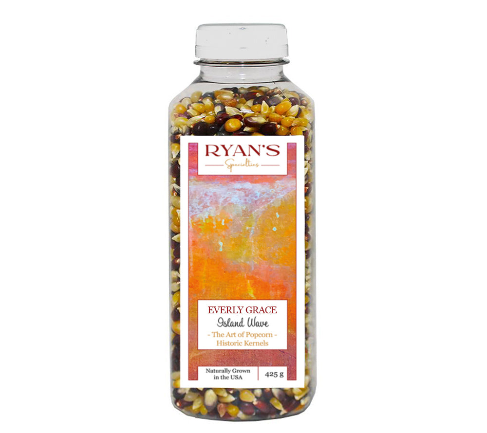 Island Wave Gourmet-Popcorn kaufen | Gourmet-Popcornmais, kaum störende Schalen | Ideal als Snack für einen Filmabend oder für Zwischendurch