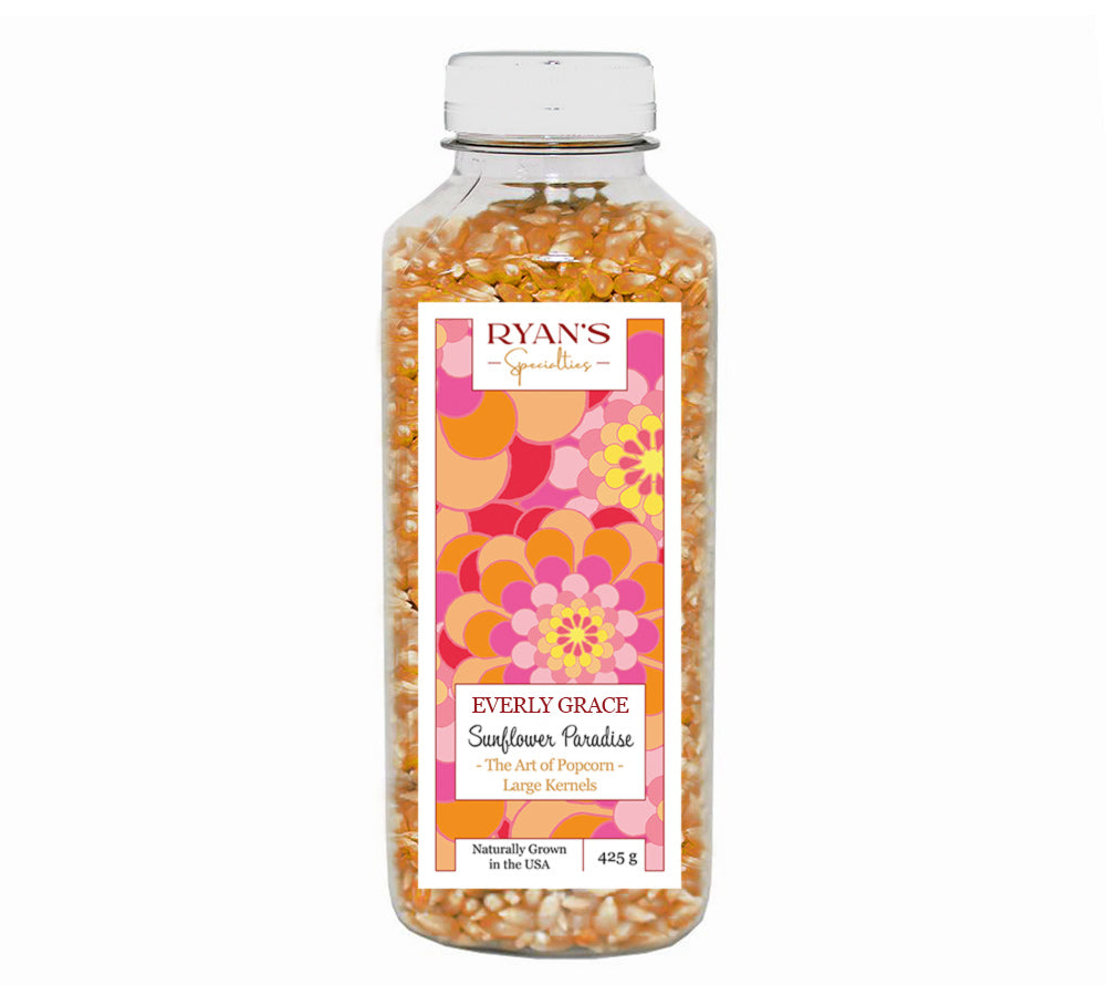 Sunflower Paradise Gourmet-Popcorn kaufen | Gourmet-Popcornmais für große, gepoppte Körner | Ideal als Snack zum Filmabend oder für Zwischendurch