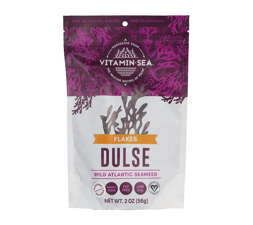 Dulse Seaweed Flake 2 oz kaufen | Seetang-Flocken von Vitamin Sea | Ideal als Basis für Suppen & Fonds