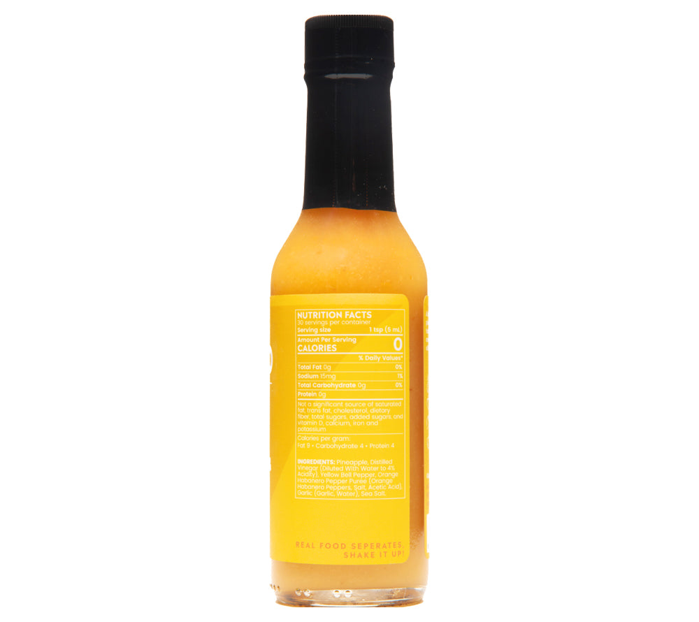 Pineapple & Habanero Hot Sauce von Bravado kaufen | süß-scharfe Hot-Sauce mit fruchtiger Ananas | Perfekt zu Fleisch, Garnelen und Fisch