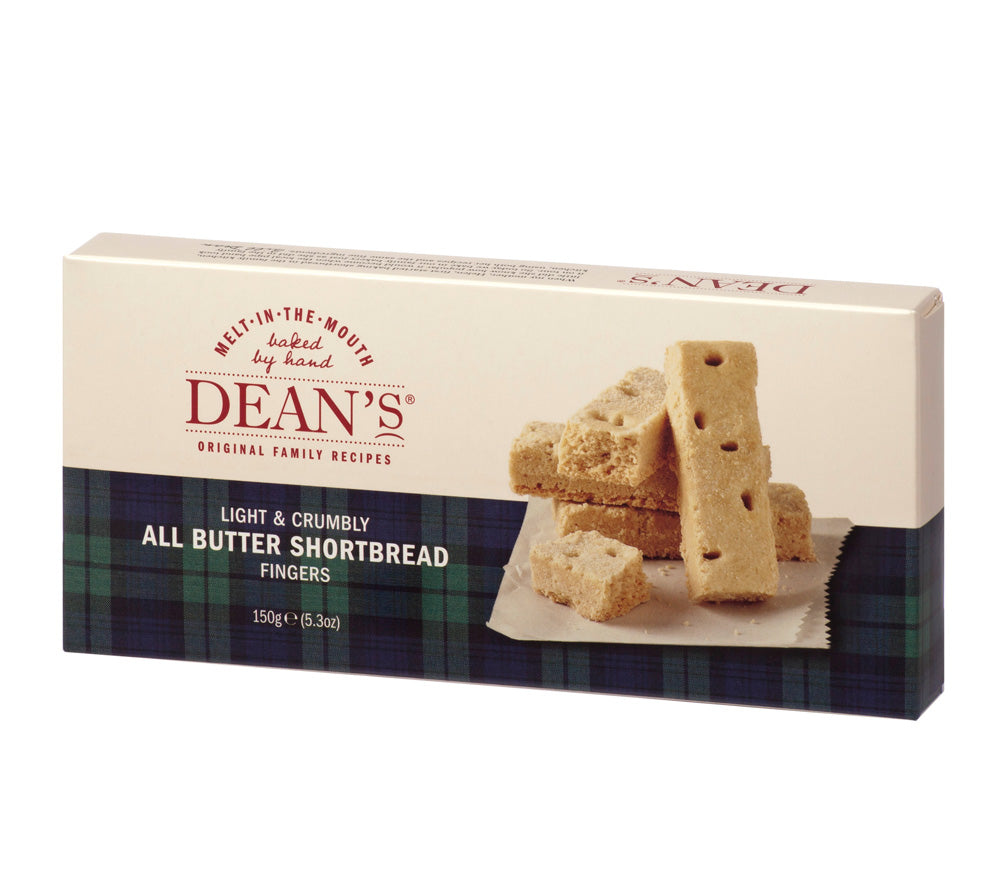 All Butter Shortbread Fingers von Dean's kaufen | Traditioneller, britischer Mürbteigklassiker | zergeht auf der Zunge | Ideal zu Tee und Kaffee