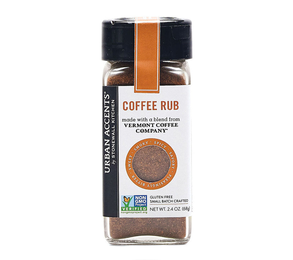 Urban Accents Coffee Rub kaufen | Gewürzmischung mit Kaffee, Kakao und Gewürzen für rauchiges Grillfleisch | Ideal für Steaks, Rippchen und Burger