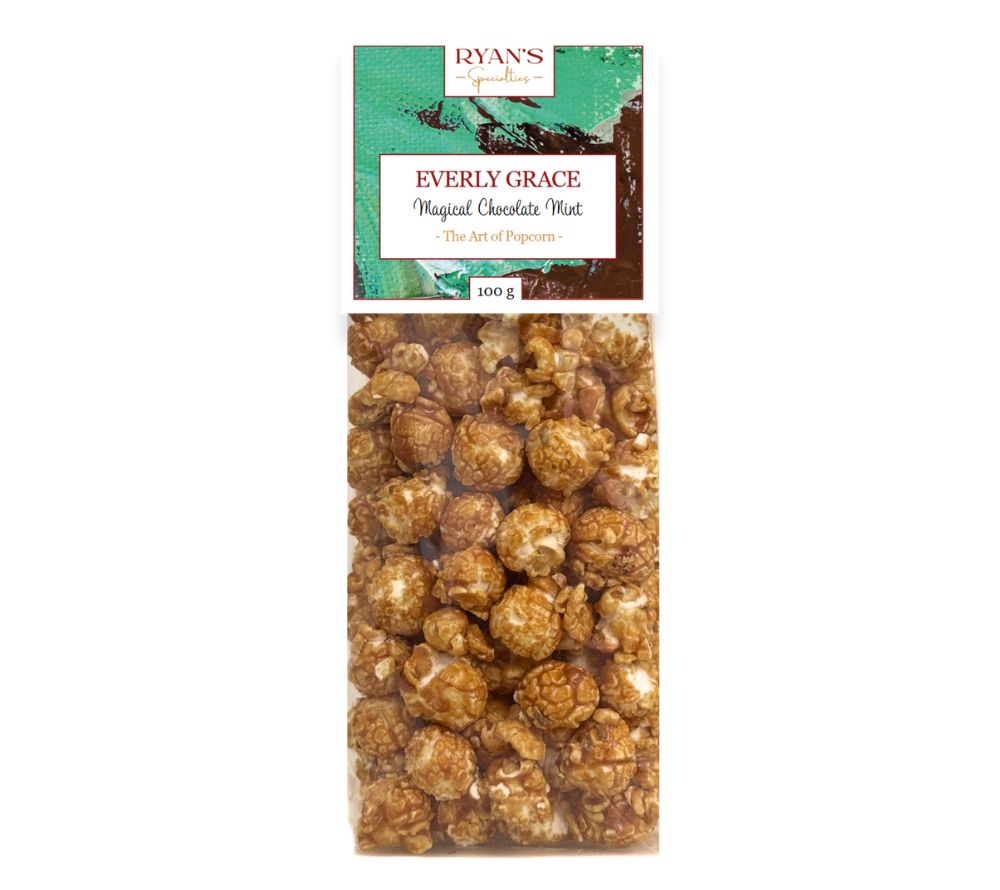 Popcorn Magical Chocolate Mint von Everly Grace kaufen | zauberhaftes Popcorn mit feiner Schokolade und zarter Minze | perfekt als Snack