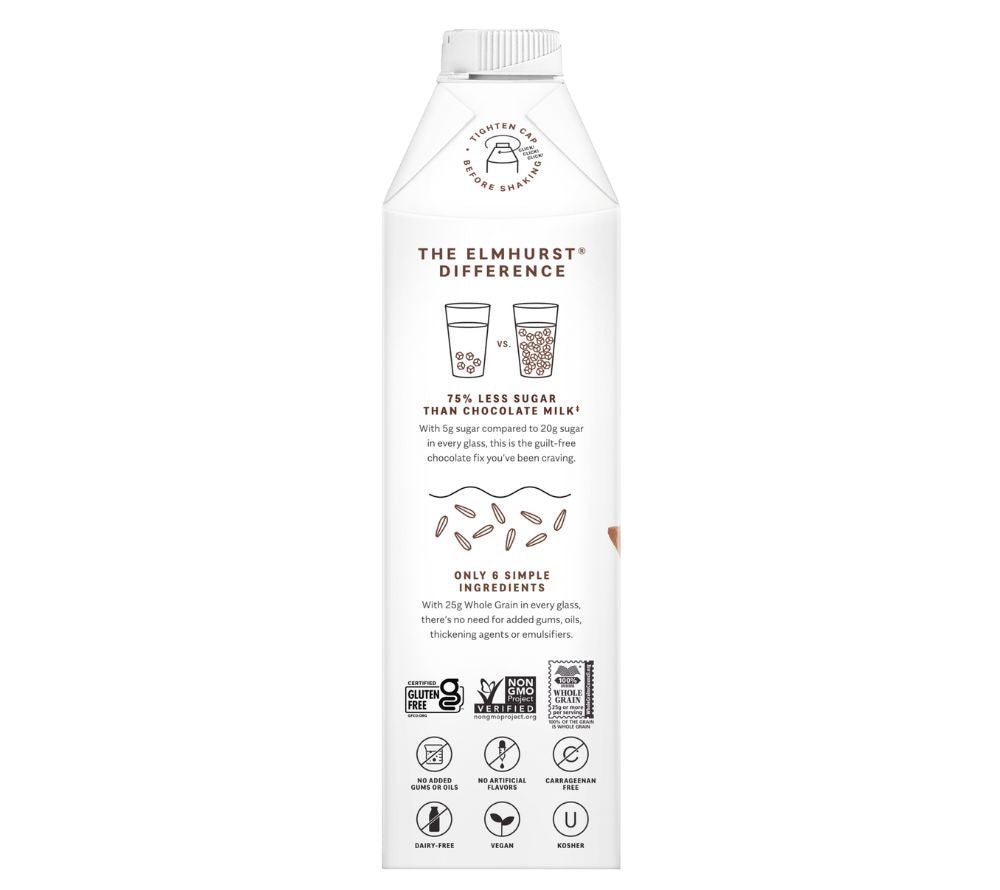 Chocolate Oat Milk von Elmhurst