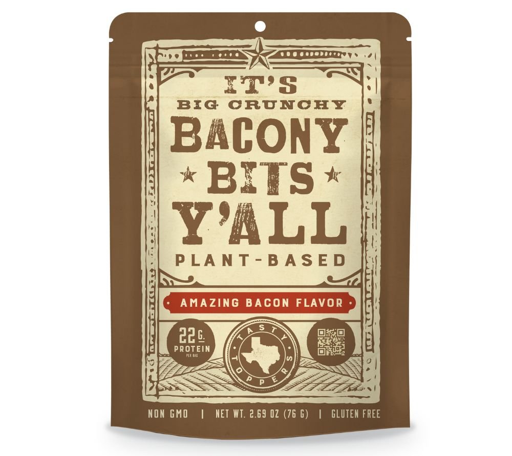 It's Big Crunchy Bacon Bits kaufen ☆ Vegan & glutenfrei ☆ 22 g Protein pro Packung ☆ Vielseitig als Topping oder Snack ☆ Jetzt probieren!
