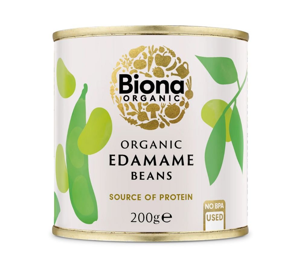 Biona Organic Edamame Beans bei Ryan's Specialties kaufen – Bio, proteinreich & vielseitig für Bowls, Salate, Suppen oder puren Snackgenuss.