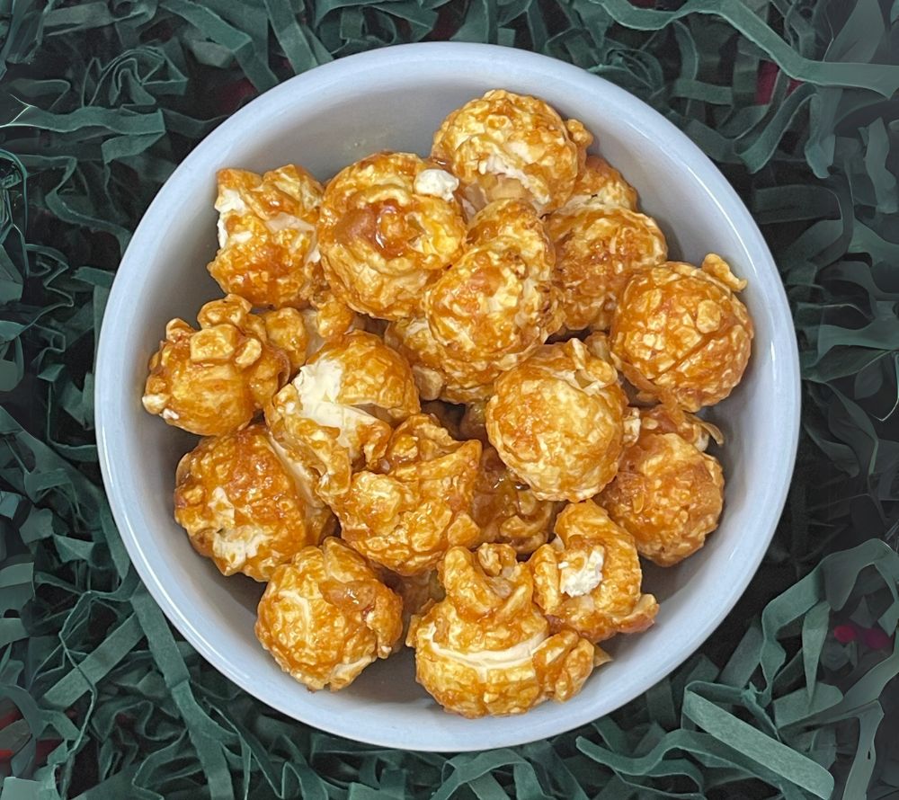 Popcorn Bavarian Almond Symphony von Everly Grace kaufen | Karamell mit dem Geschmack nach gebrannter Mandel | das perfekte Geschenk