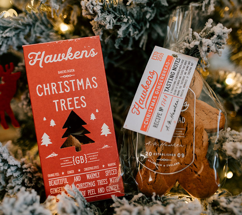 Gingerbread Men Christmas Recipe von Hawkens Gingerbread kaufen | Authentische Ingwerkekse nach klassischem Rezept | Ideal für die Weihnachtszeit
