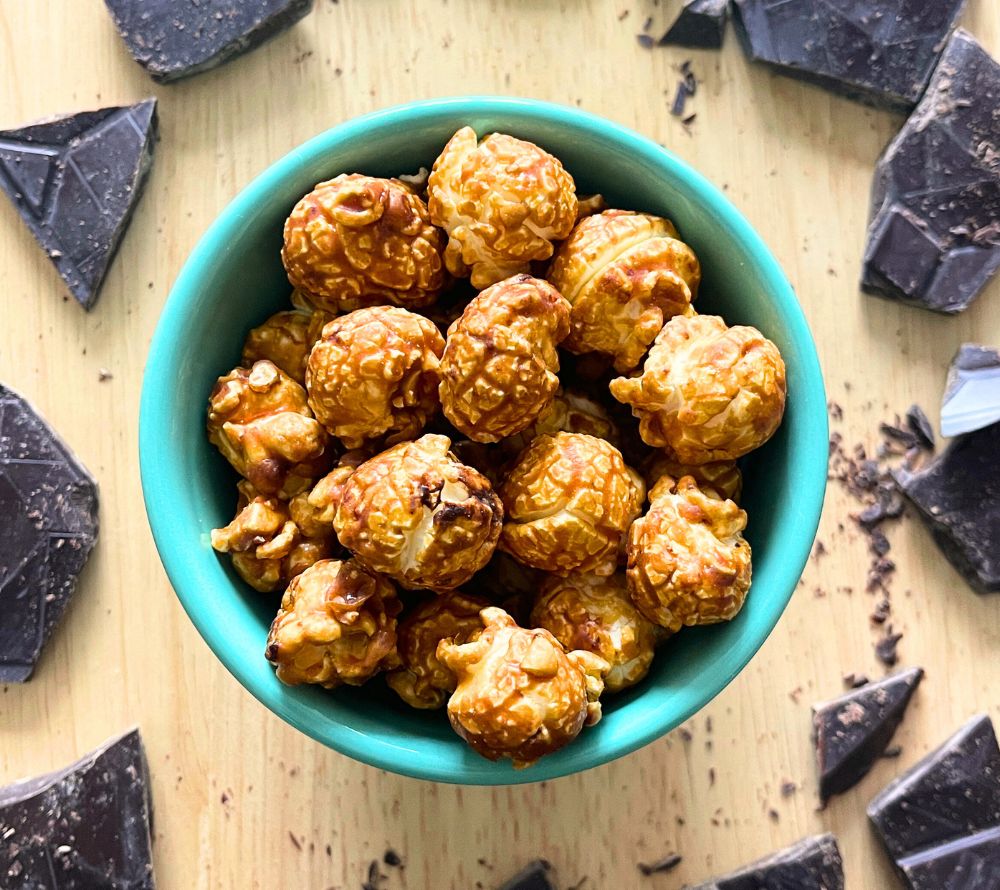 Popcorn Magical Chocolate Mint von Everly Grace kaufen | zauberhaftes Popcorn mit feiner Schokolade und zarter Minze | perfekt als Snack
