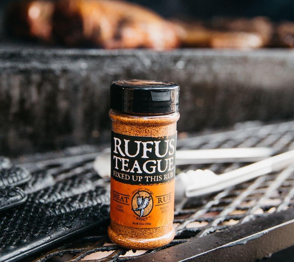 Spicy Meat Rub BBQ von Rufus Teague kaufen | Universelles scharfes Barbecuegewürz | Perfekt zu Schweine, Hähnchen, Rind oder Fisch