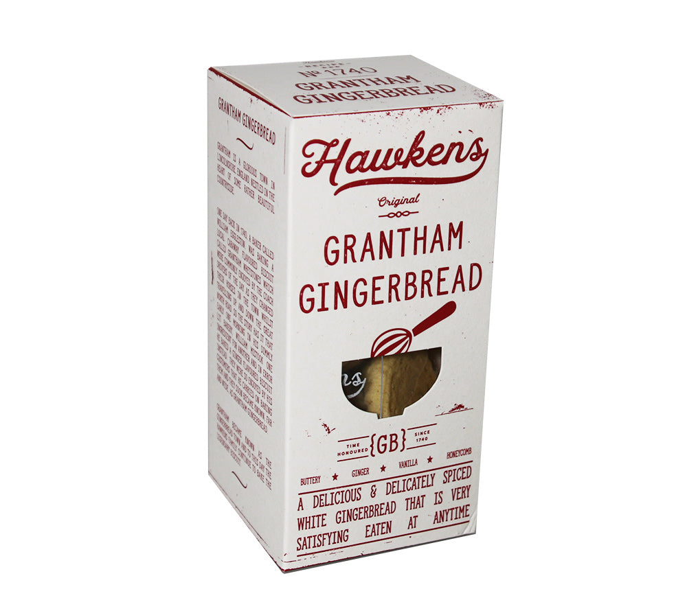 Grantham Gingerbread Cookies von Hawkens Gingerbread kaufen | köstliche-zarte, weiße Ingwerkekse ohne Sirup | Ideal zu Kaffee oder Tee