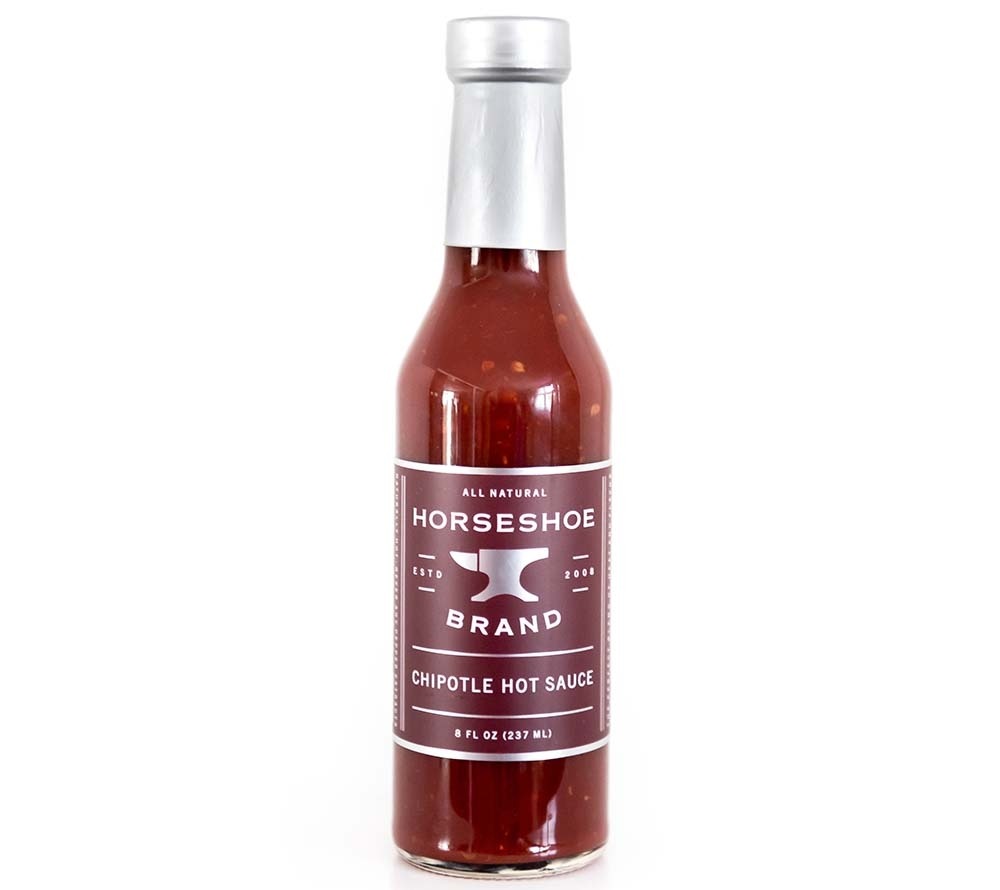 Chipotle Hot Sauce von Horseshoe Brand kaufen | Kräftige Hot Sauce mit Chipotle | Perfekt für Eintöpfe und Suppen
