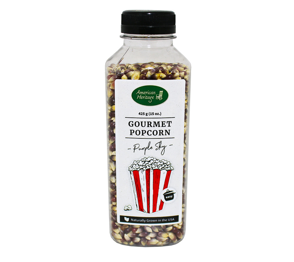 Purple Sky Gourmet-Popcorn kaufen | luftiges Gourmet-Popcorn aus historischem Saatgut ohne harte Schalen | Perfekt für einen Filmeabend