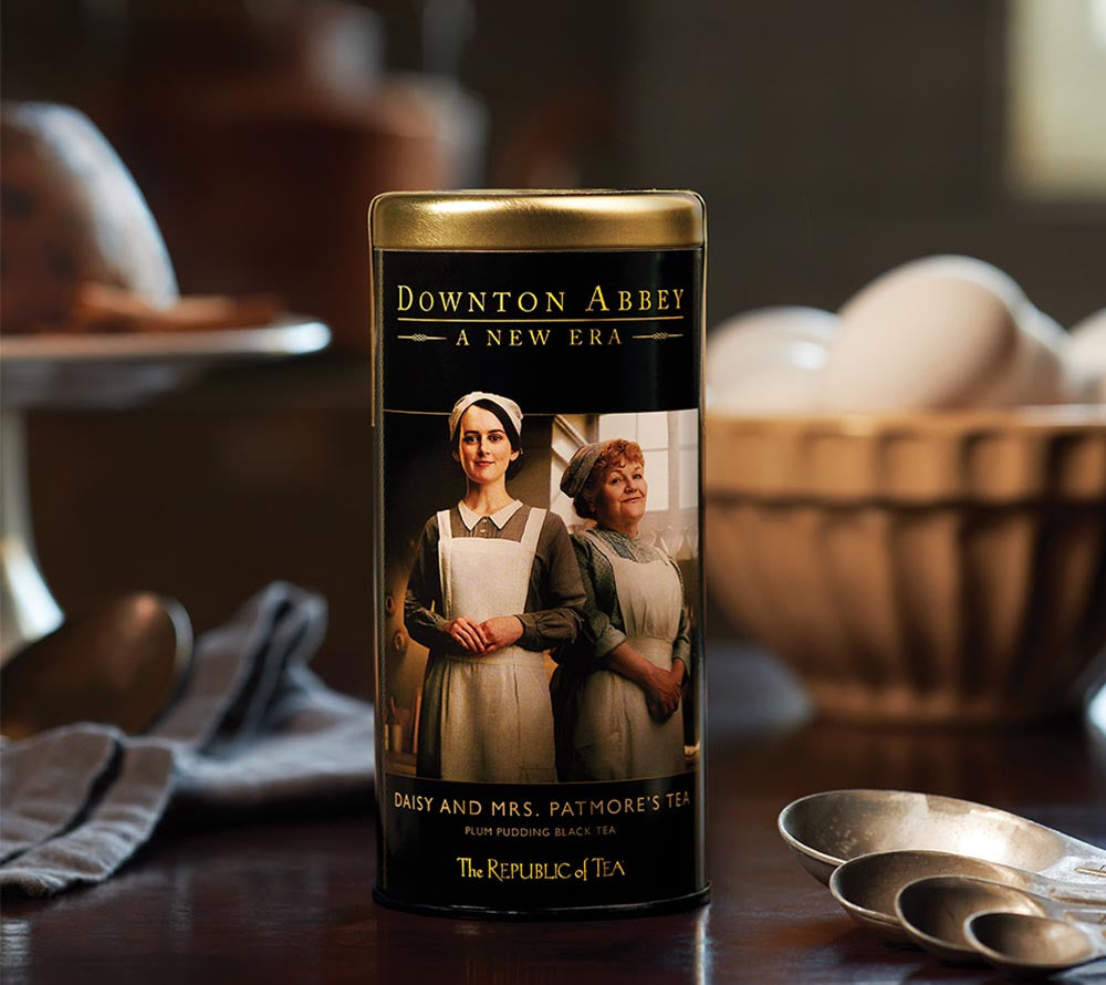 Downton Abbey Daisy And Mrs. Patmore’s Tea von The Republic of Tea kaufen | Schwarztee mit Vanille | Perfekt für den High Tea oder zu Sandwiches