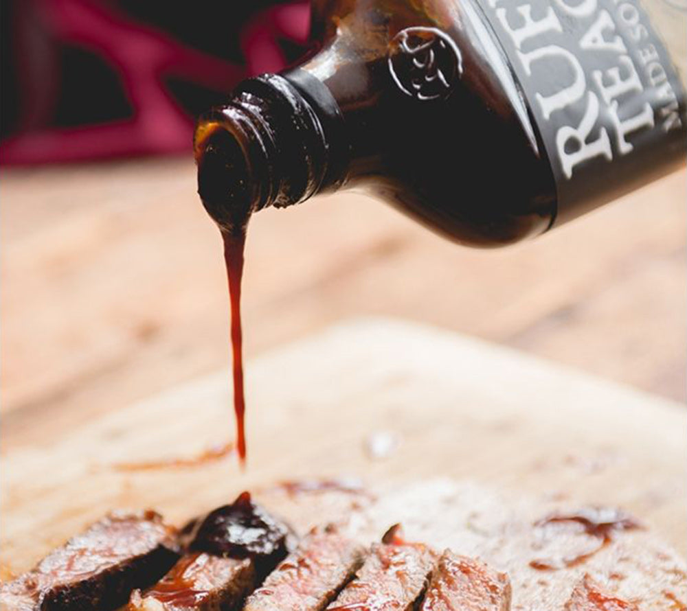 Whiskey Maple BBQ-Sauce von Rufus Teague kaufen | Barbecuesauce mit Whiskey und Ahornsirup | Perfekt zu Burger, Sandwiches oder zu Fleisch