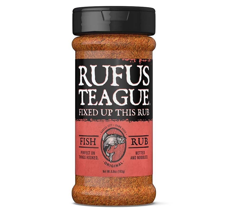 Fish Rub Gewürz von Rufus Teague kaufen | Gewürz für Fisch | Perfekt zu Fisch, aber auch Gemüse, Kartoffeln und andere Köstlichkeiten