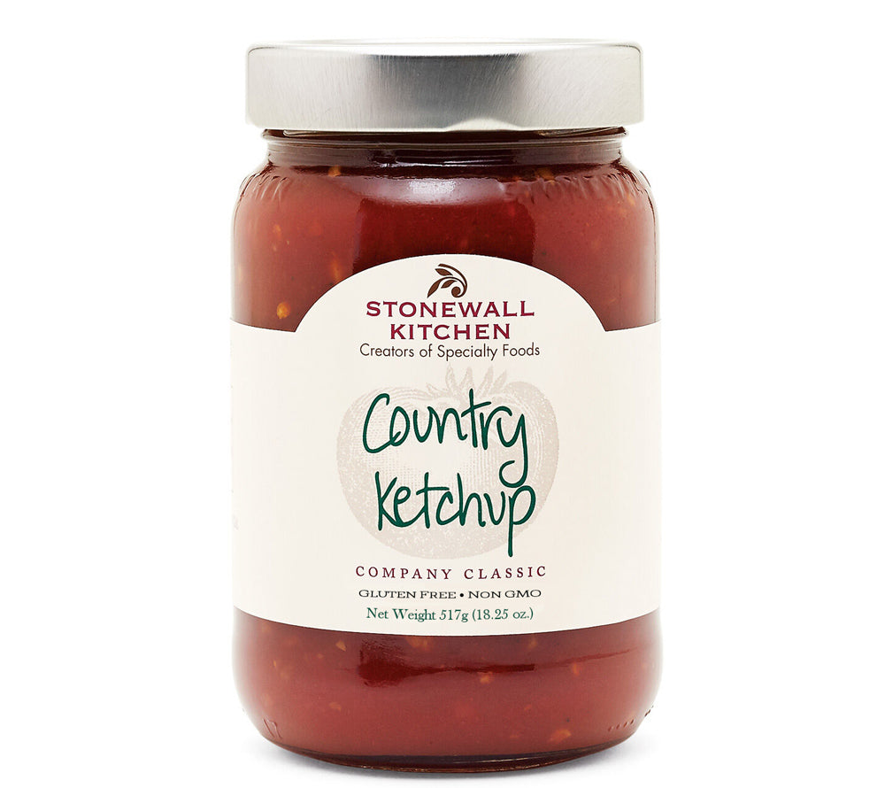 Country Ketchup von Stonewall Kitchen kaufen | Bestseller | Fruchtig, würzig aus frischen Tomaten | Ideal zu Steak, Burgern oder Pommes