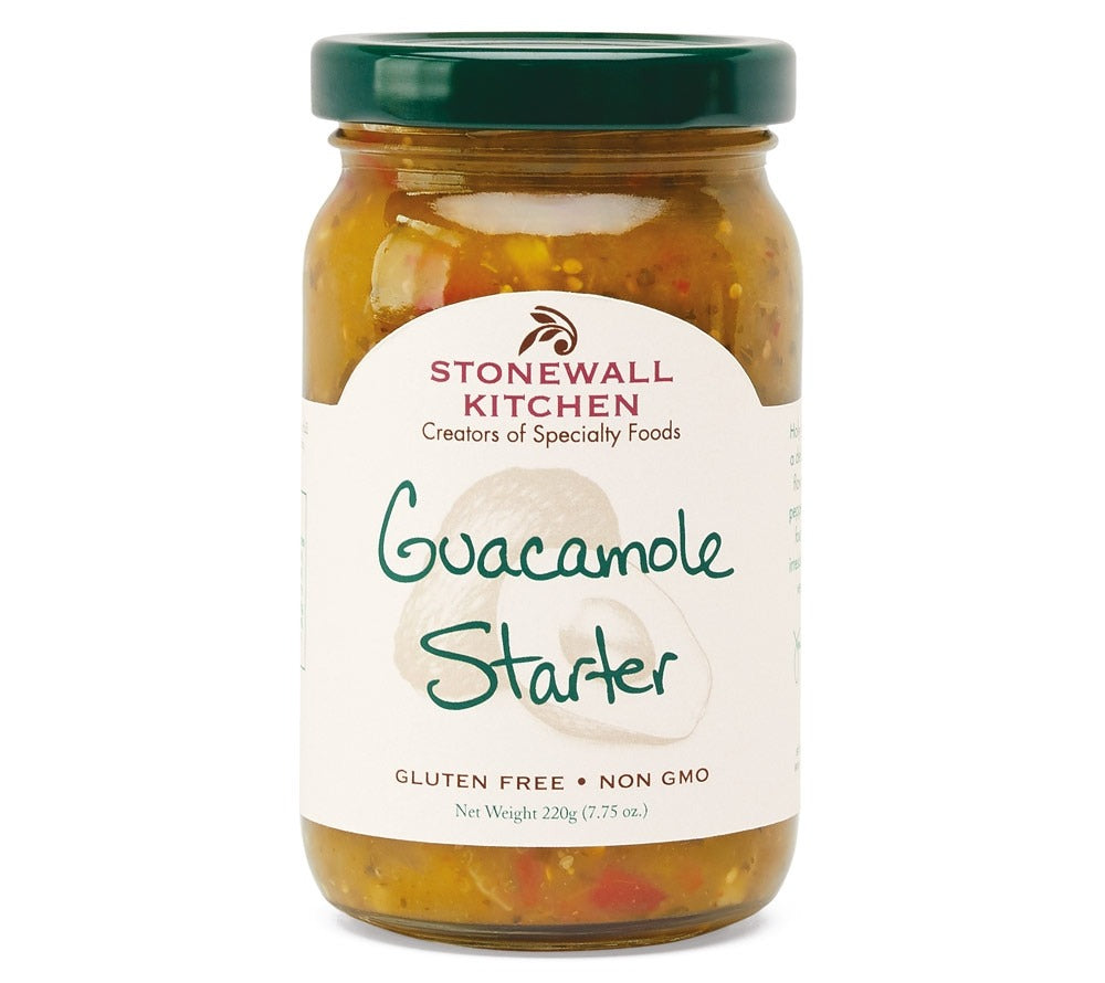 Guacamole Starter von Stonewall Kitchen kaufen | Guacamole mit mild-säulichen Tomatillos und würzige Peperonis | Perfekte zu frischen Avocados