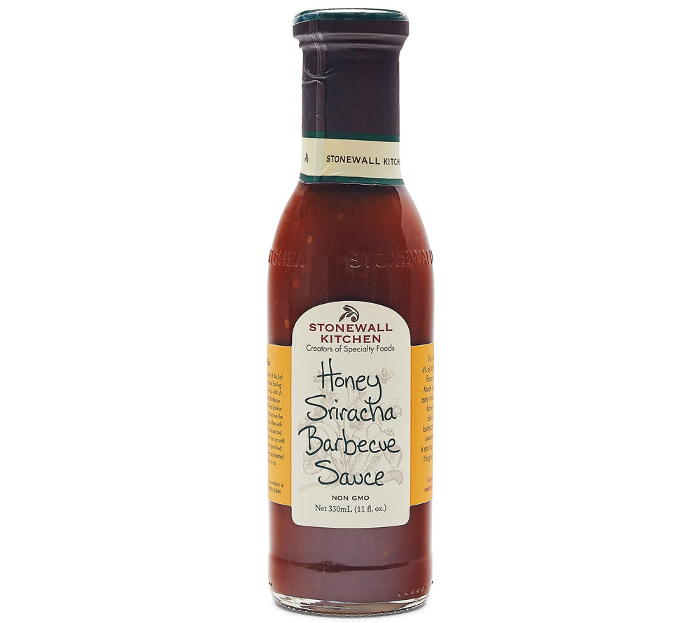 Honey Sriracha Barbecue Sauce von Stonewall Kitchen kaufen | Süßlich-scharfe Sauce mit einer Hickory-Note | Ideal für Rippchen oder Geflügel