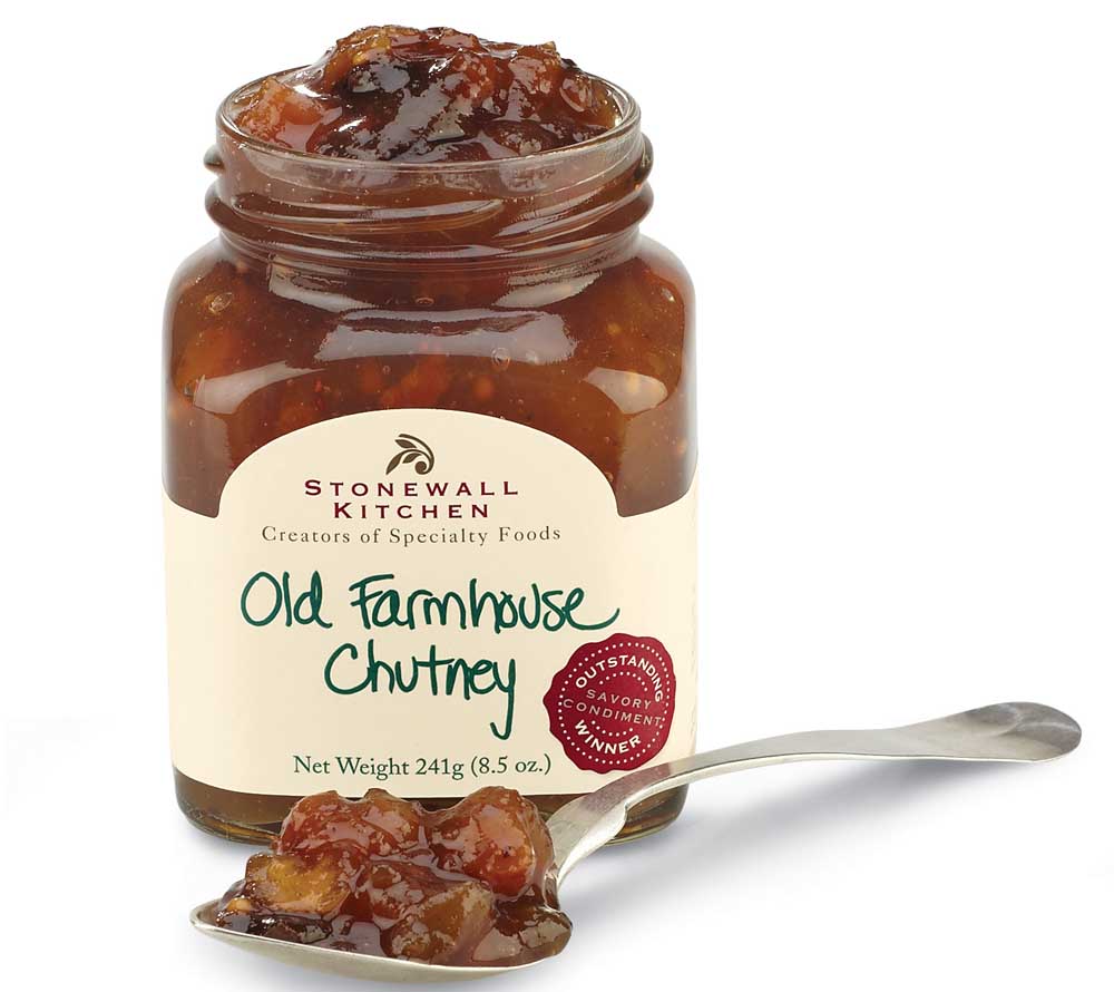 Old Farmhouse Chutney von Stonewall Kitchen kaufen | Chutney-Klassiker | süß, leichte Säure | Perfekt zu Fleisch, Fisch, indischen Reisgerichten