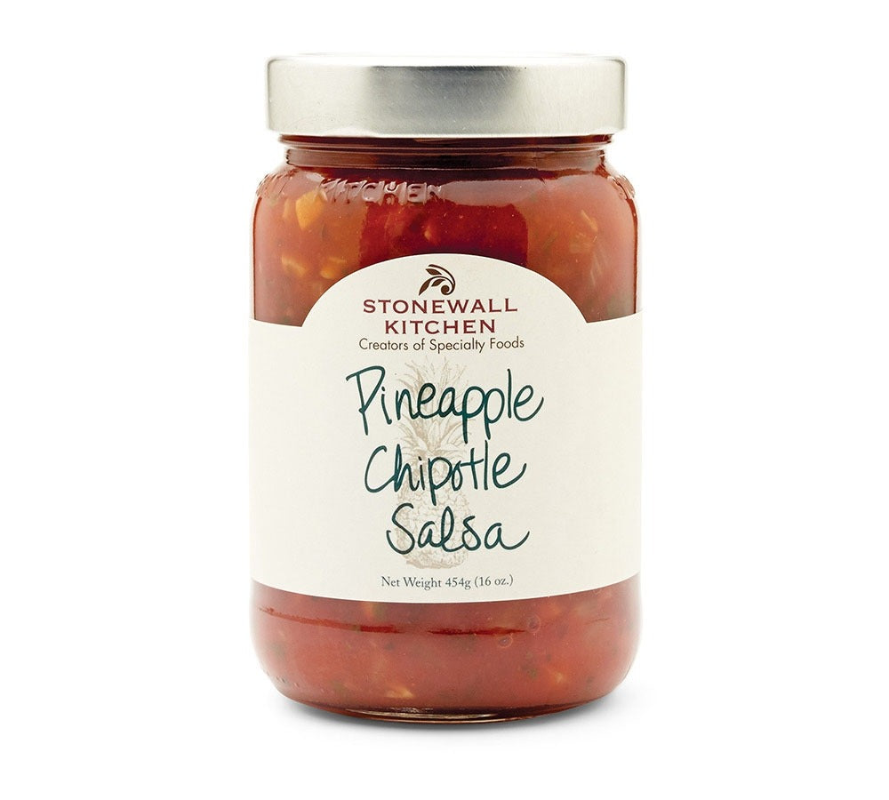 Pineapple Chipotle Salsa von Stonewall Kitchen kaufen | fruchtig-rauchiger Geschmack nach Ananas | Ideal für Hühnchen, Tacos und Quesadillas