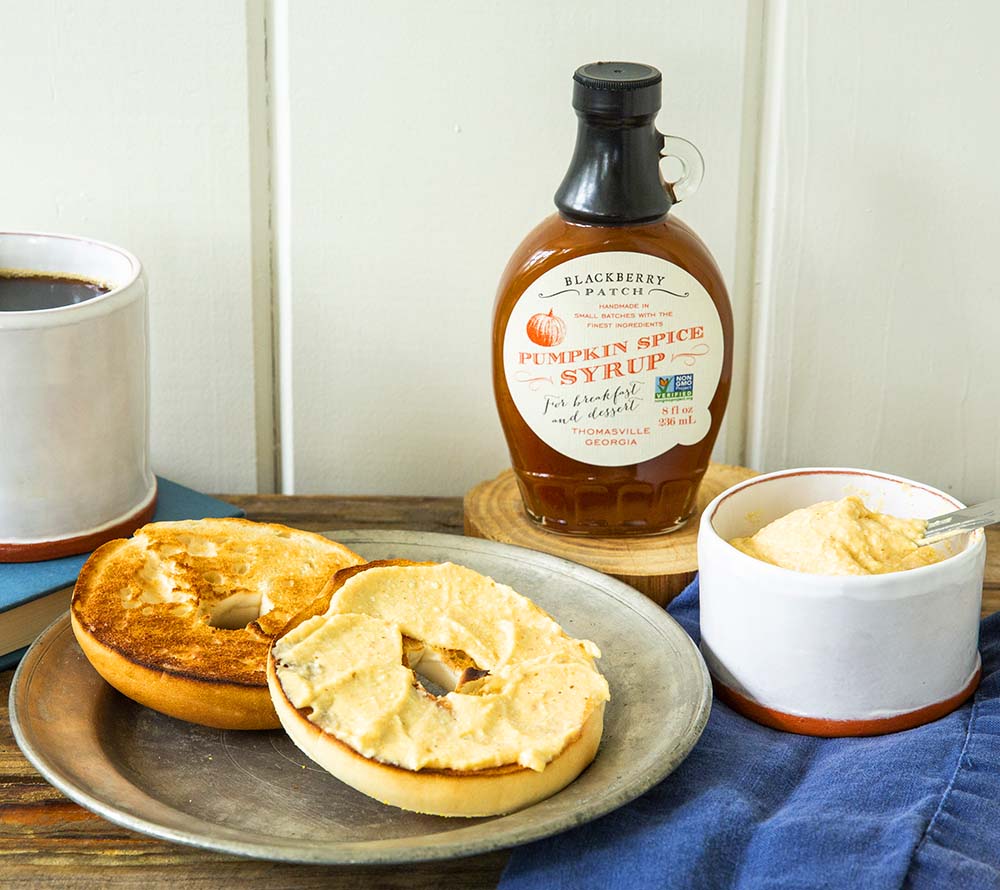 Pumpkin Spice Syrup von Blackberry Patch in der Glasflasche kaufen | Klassischer Kürbissirup | Ideal für Pancakes, Waffeln, French Toast oder Eis
