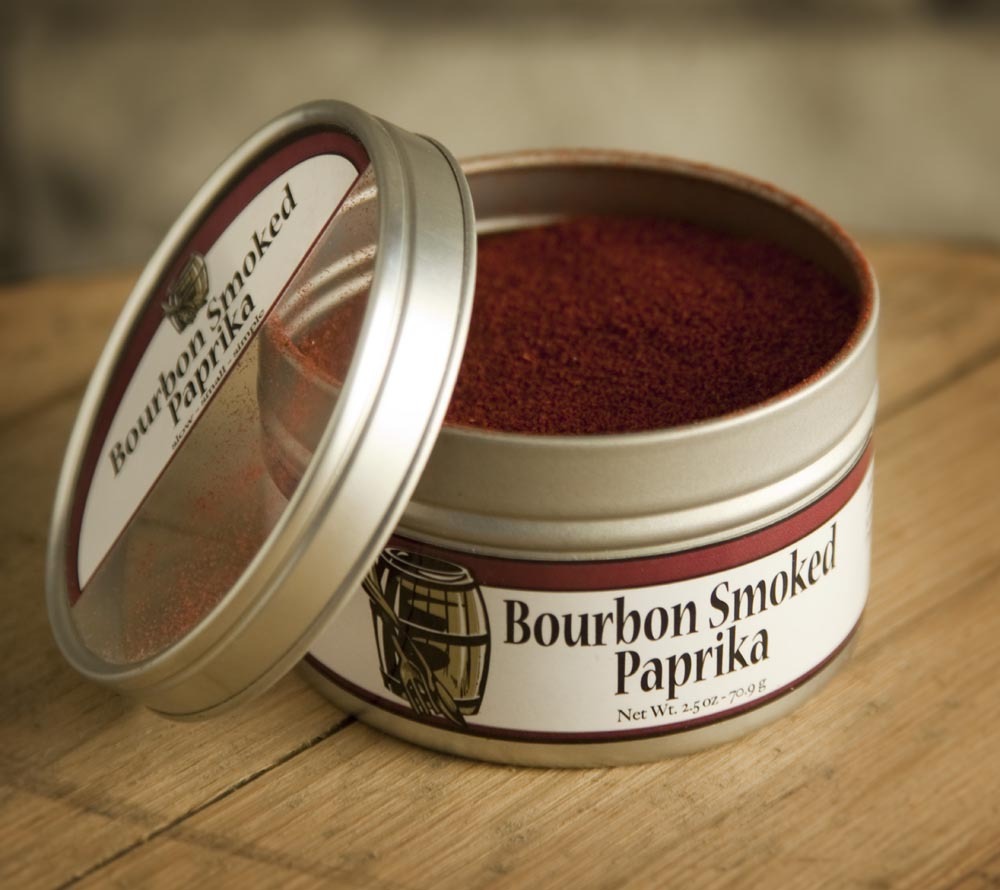 Bourbon Smoked Paprika Gewürz von Bourbon Barrel Foods kaufen | Geräuchertes Paprikapulver | Ideal zu Geflügel, Fisch, verfeinert Marinaden