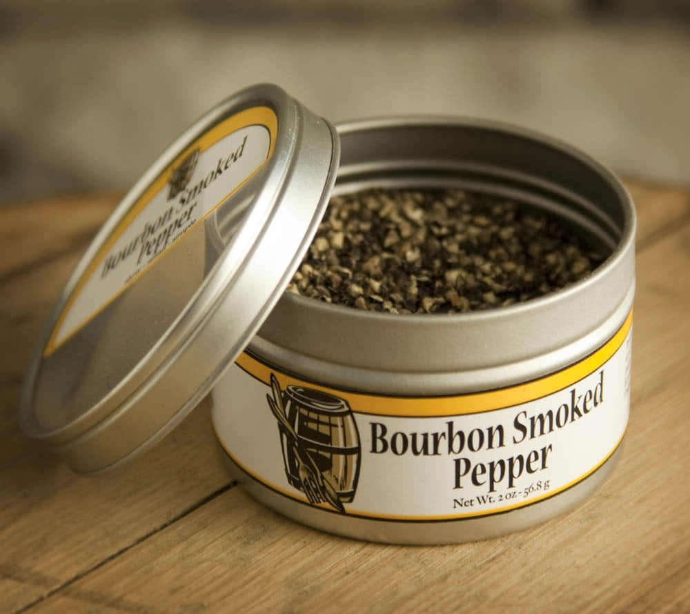 Bourbon Smoked Pepper - Pfefferkörner von Bourbon Barrel Foods kaufen | Geräucherter Pfeffer | Ideal zu Steak, Burger, Gemüse