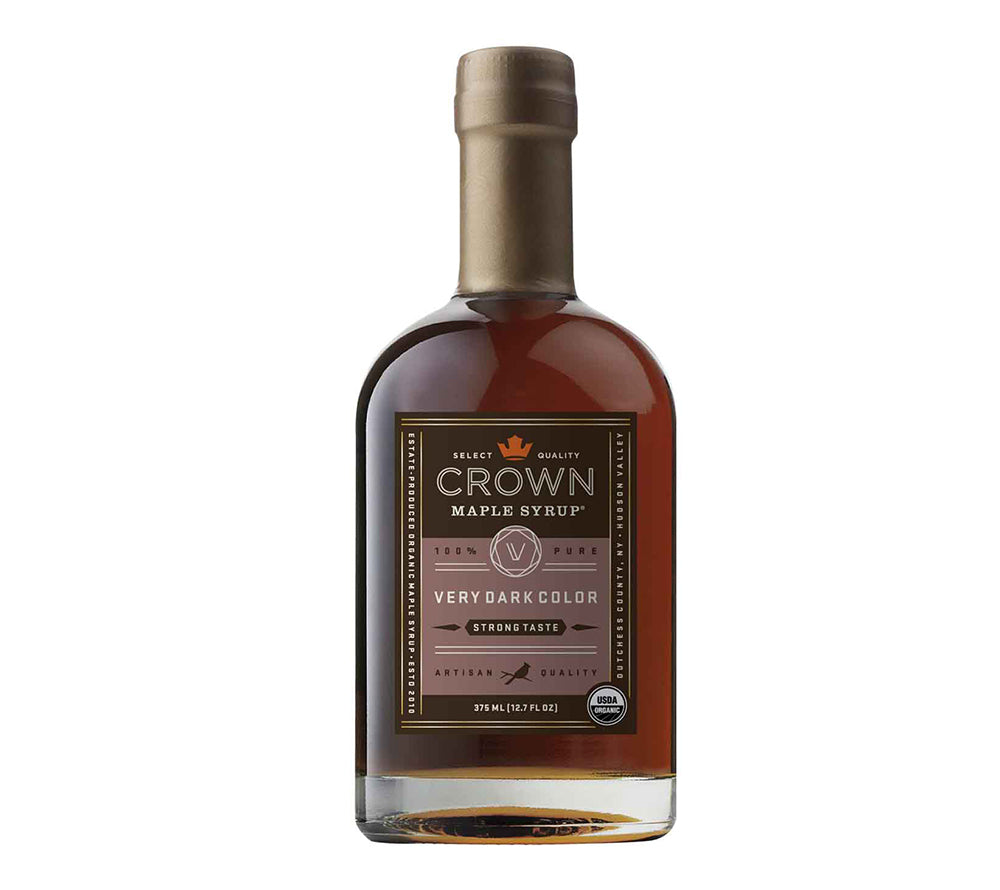 Very Dark Color Ahornsirup von Crown Maple kaufen | besonders aromatischer Ahornsirup | Perfekt für Pancakes, Waffeln oder in Getränke