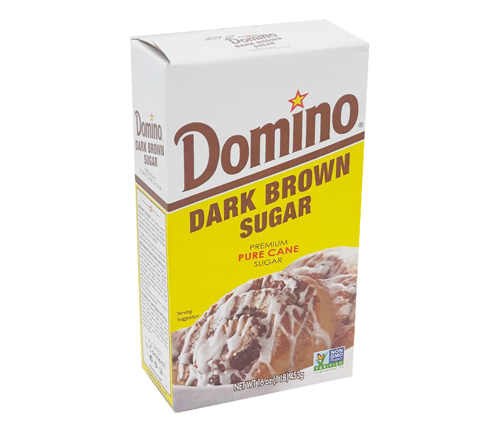 Dunkelbrauner Zucker von Domino kaufen | intensiver, brauner Zucker mit Melasse | Ideal zum Backen, Karamellisieren oder als Topping für Joghurt