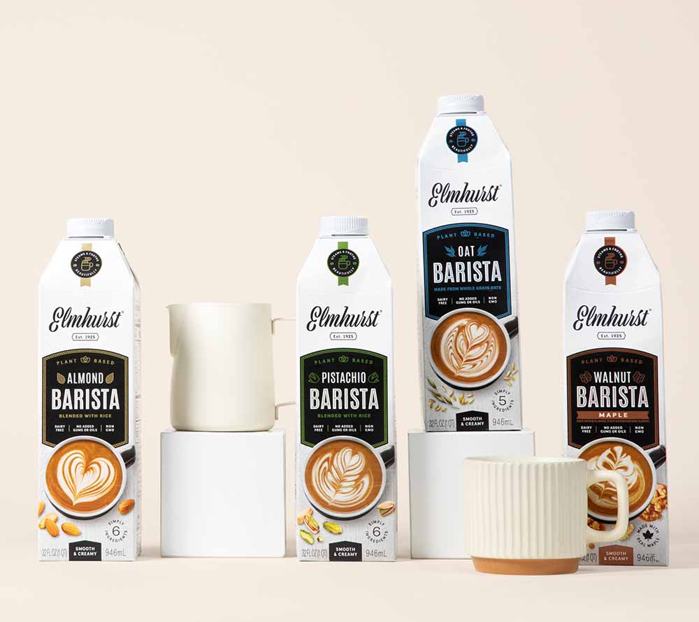 Maple Walnut Barista Edition von Elmhurst | Walnussdrink mit Ahornsirup | pflanzliche Milchalternative | Ohne Zusatzstoffe | Jetzt probieren