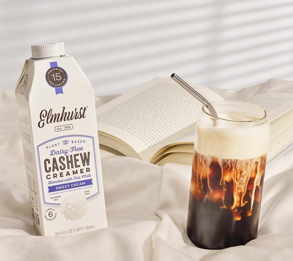 Pflanzlicher Cashew Creamer | vegan und laktosefrei | Ohne Emulgatoren, Gums oder zugesetzte Öle | Glutenfrei, Non-GMO & Koscher | Jetzt bestellen & genießen!