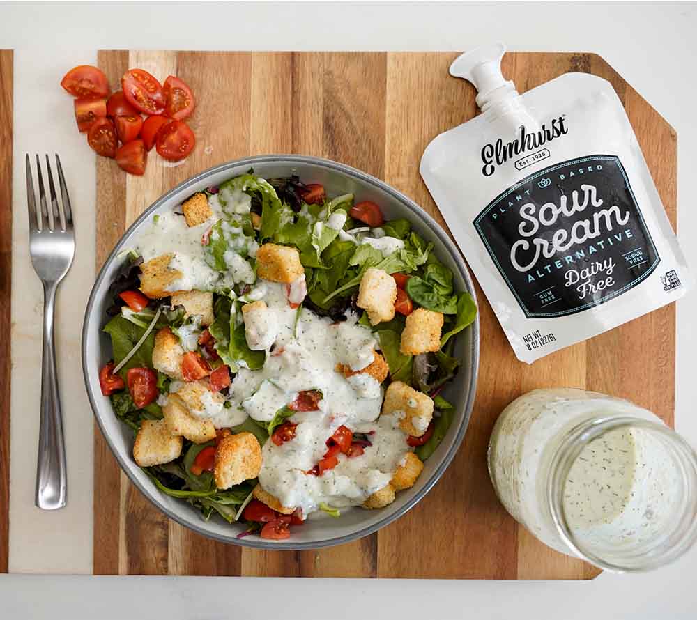 Dairy-Free Sour Cream von Elmhurst (227 ml) | 100 % pflanzlich & vegan | glutenfrei | nachhaltige Verpackung | Europaweiter Versand | Jetzt bestellen!