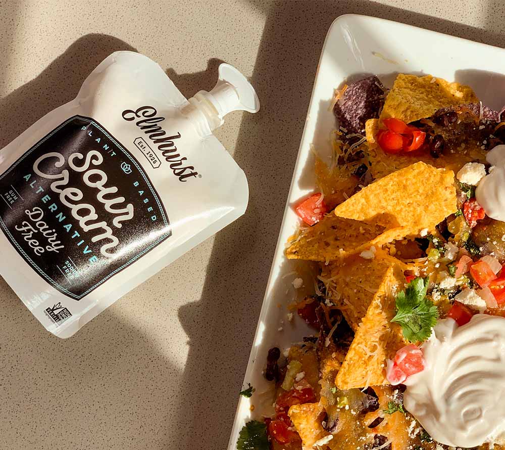 Dairy-Free Sour Cream von Elmhurst (227 ml) | 100 % pflanzlich & vegan | glutenfrei | nachhaltige Verpackung | Europaweiter Versand | Jetzt bestellen!