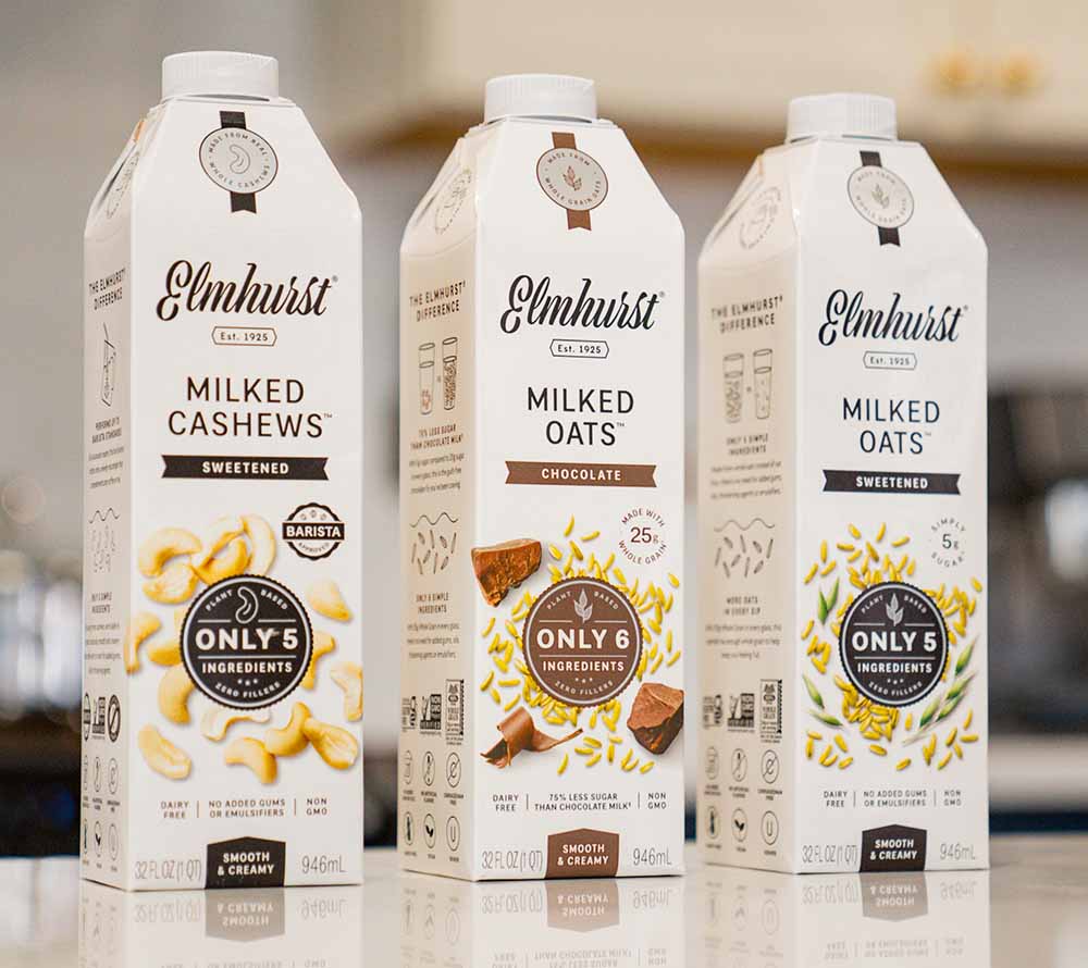 Chocolate Oat Milk von Elmhurst | Cremige Hafermilch trifft auf reichhaltige Schokolade | 100 % vegan & glutenfrei | Ohne Emulgatoren & künstliche Zusätze | Perfekt zum Trinken, Backen & Mixen | Jetzt entdecken!