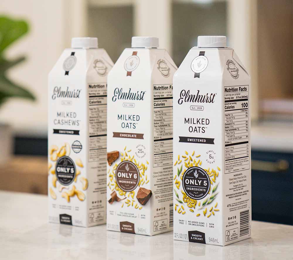 Chocolate Oat Milk von Elmhurst | Cremige Hafermilch trifft auf reichhaltige Schokolade | 100 % vegan & glutenfrei | Ohne Emulgatoren & künstliche Zusätze | Perfekt zum Trinken, Backen & Mixen | Jetzt entdecken!