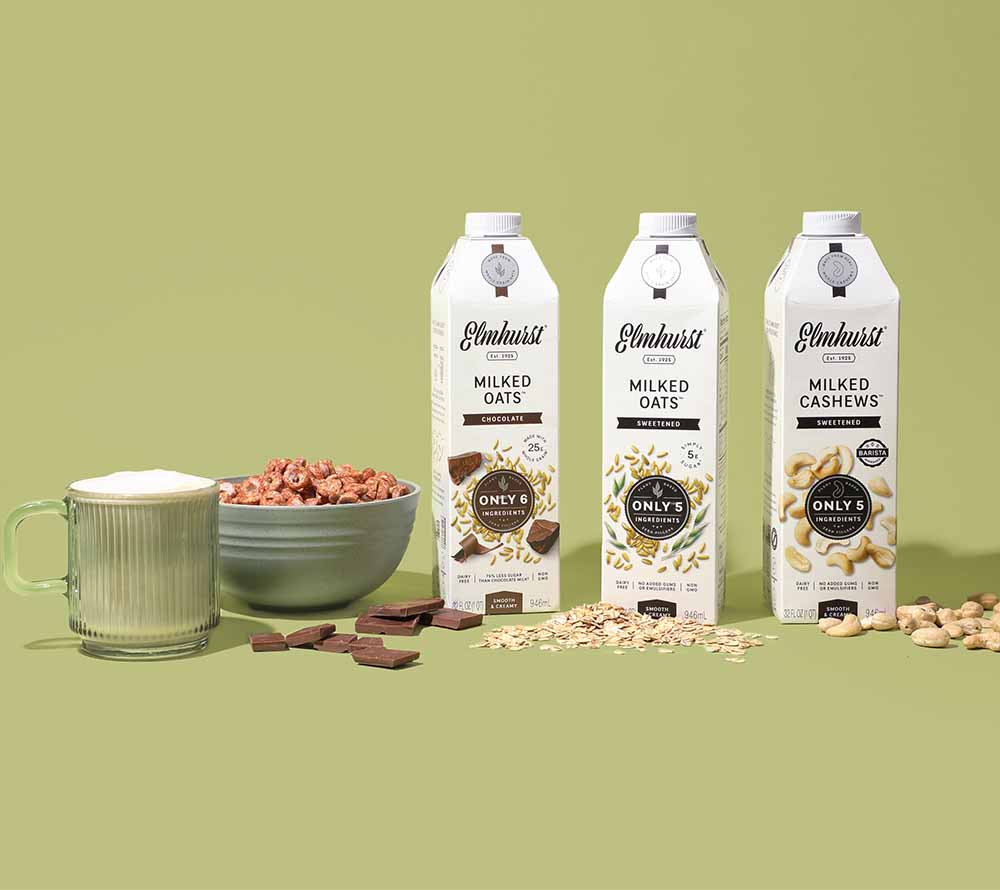 Chocolate Oat Milk von Elmhurst | Cremige Hafermilch trifft auf reichhaltige Schokolade | 100 % vegan & glutenfrei | Ohne Emulgatoren & künstliche Zusätze | Perfekt zum Trinken, Backen & Mixen | Jetzt entdecken!
