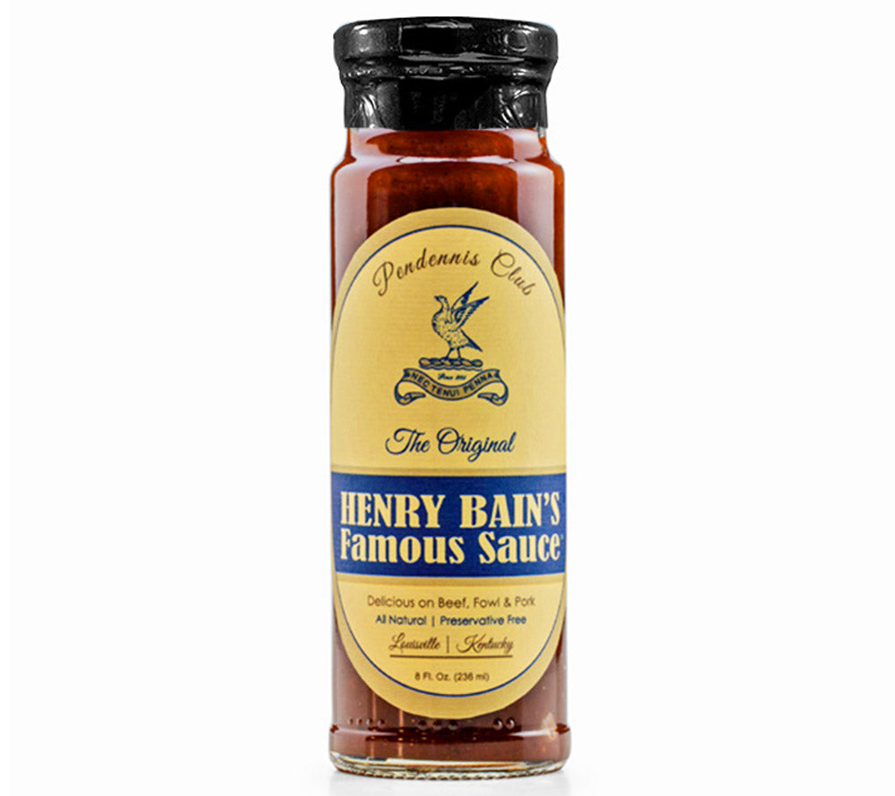 Henry Bain's Famous Sauce aus dem Pendennis Club kaufen | traditioneller, authentischer Geschmack | perfekt zu Steaks, Grillfleisch, Burger