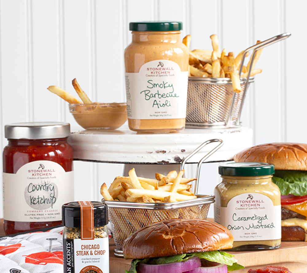 Smoky Barbecue Aioli von Stonewall Kitchen kaufen | Bestseller | würzig-rauchiger Geschmack nach Chipotle-Chilis | Perfekt für Gegrilltes