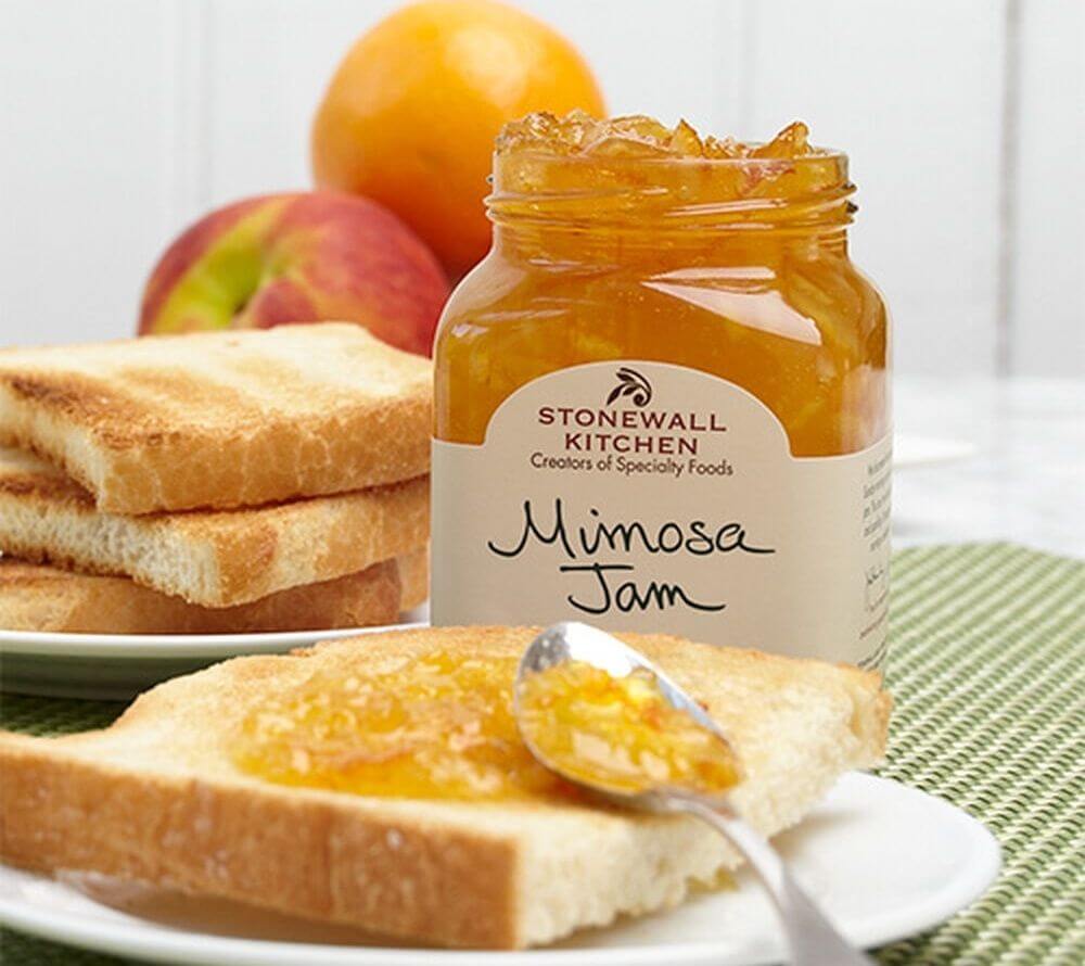Mimosa Jam von Stonewall Kitchen kaufen | frisches Orangen- und Champagneraroma | Top Brunch-Begleiter und für Picknicks