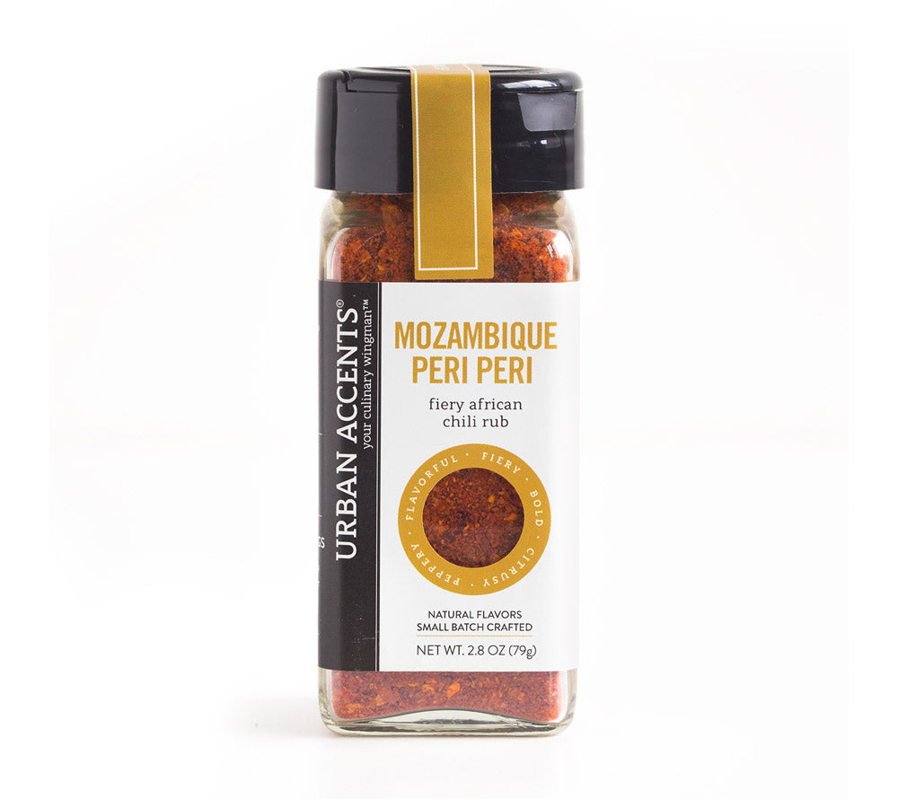 Mozambique Peri Peri Gewürz von Urban Accents kaufen | Feurig-scharfe Gewürzmischung mit Chili | Perfekt für Fleisch, Pizza, Pasta und Gemüse