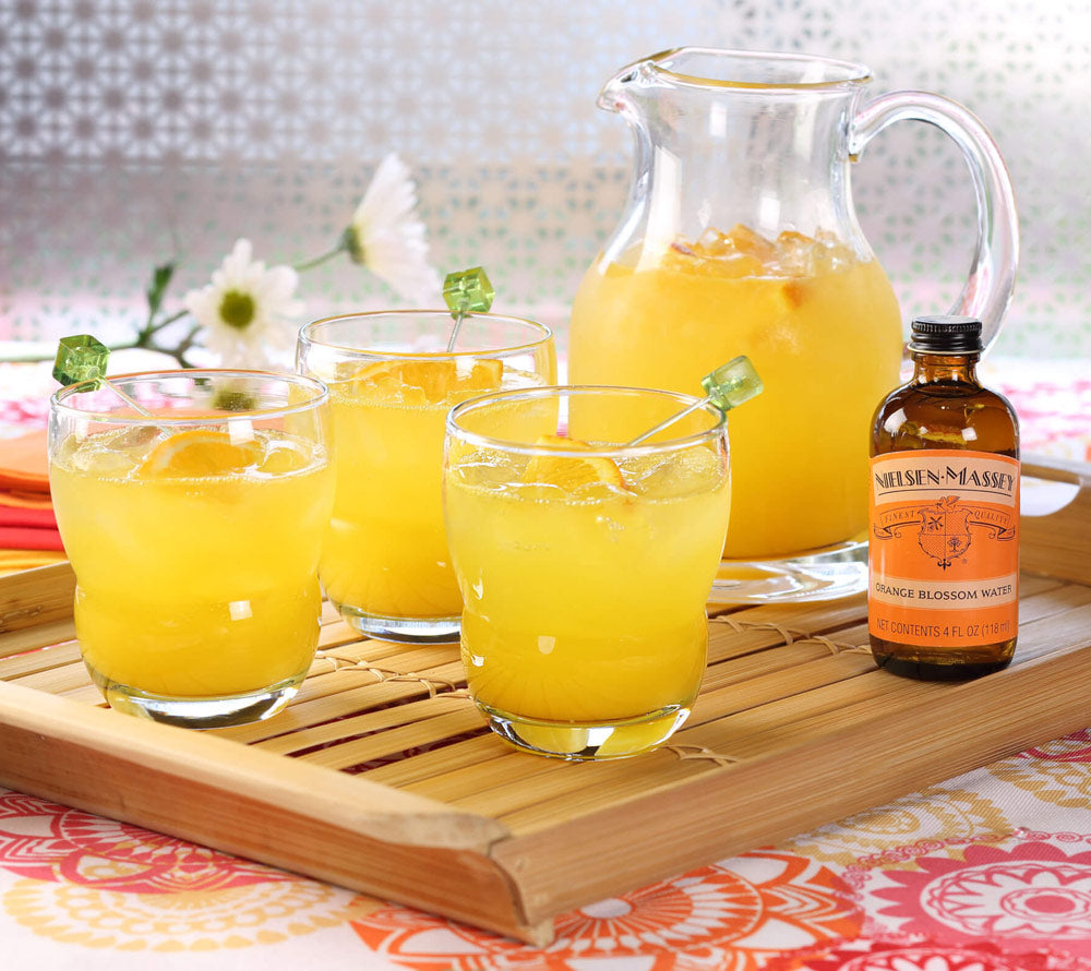 Orange Blossom Water von Nielsen-Massey kaufen | fruchtig-frischer Orangengeschmack | Ideal zum Verfeinern von Backwaren und Nachspeisen