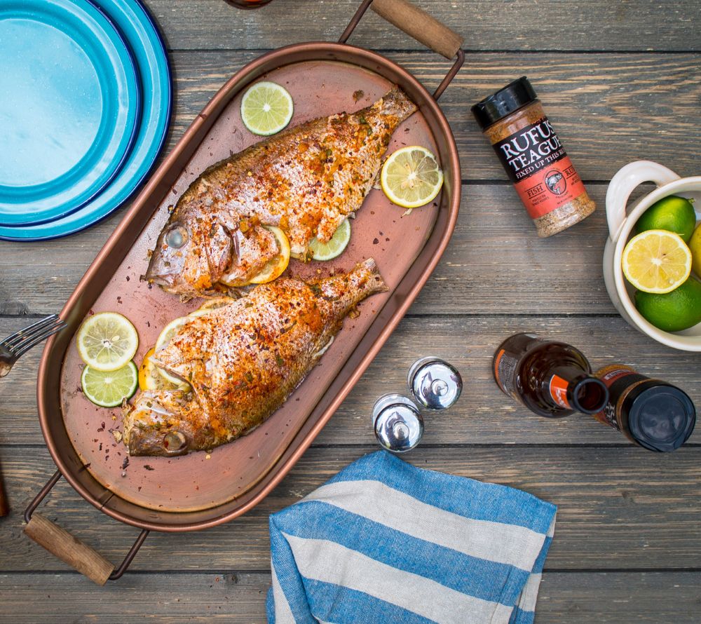 Fish Rub Gewürz von Rufus Teague kaufen | Gewürz für Fisch | Perfekt zu Fisch, aber auch Gemüse, Kartoffeln und andere Köstlichkeiten