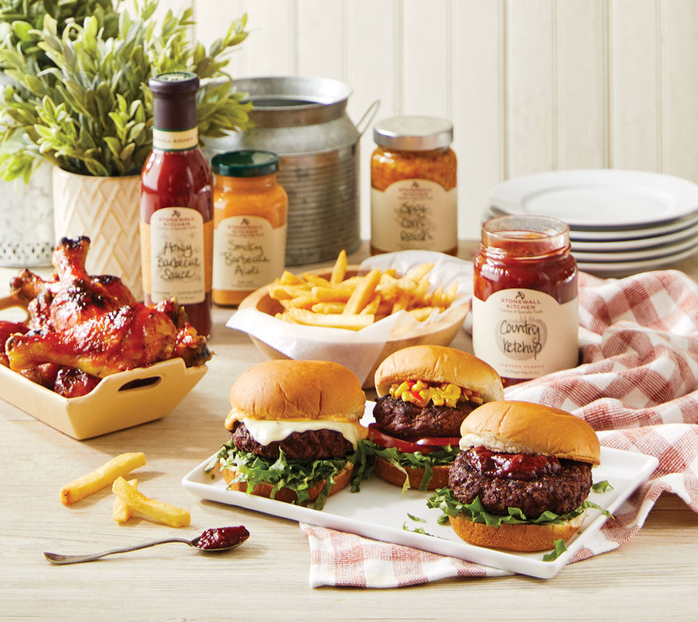 Honey Barbecue Sauce von Stonewall Kitchen kaufen | Bestseller | mild-würzige Sauce mit Tomaten, Honig | Als Grillsauce, für Fondue, zum Kochen