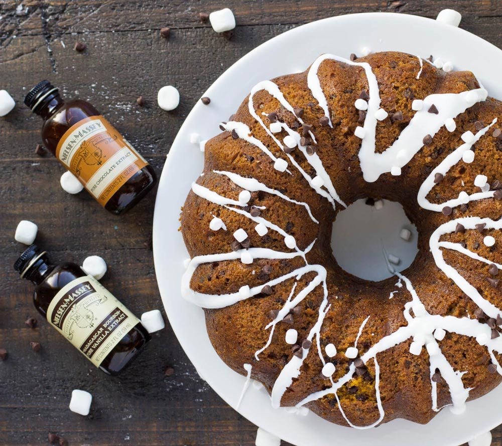 Schokoladen-Extrakt von Nielsen-Massey kaufen | vollmundiges, unaufdringliches Schokoladenaroma | Ideal für Kuchen, Glasuren und Nachspeisen