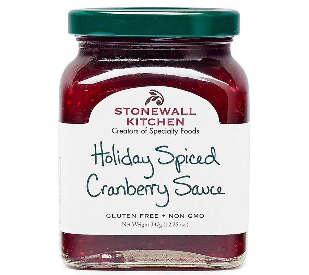 Holiday Spiced Cranberry Sauce von Stonewall Kitchen kaufen | Klassische Festtagssauce mit Cranberries | Perfekt zu Fleisch, Gemüse und Käse