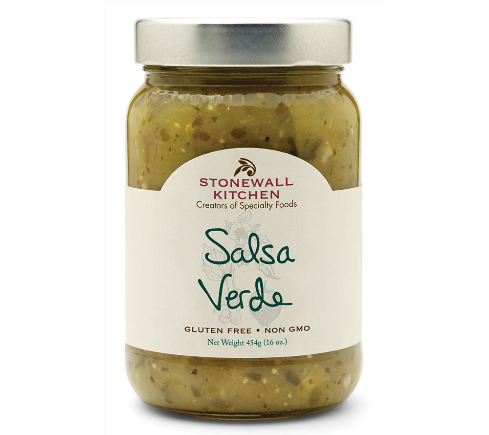 Salsa Verde von Stonewall Kitchen kaufen | mexikanischer Klassiker mit Tomatillos, Chilis, Koriander | Ideal als Beilage, zu Salat und Käse