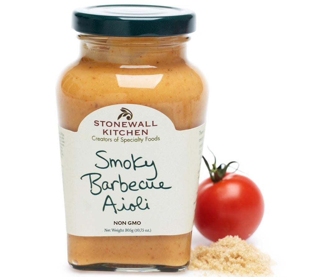 Smoky Barbecue Aioli von Stonewall Kitchen kaufen | Bestseller | würzig-rauchiger Geschmack nach Chipotle-Chilis | Perfekt für Gegrilltes